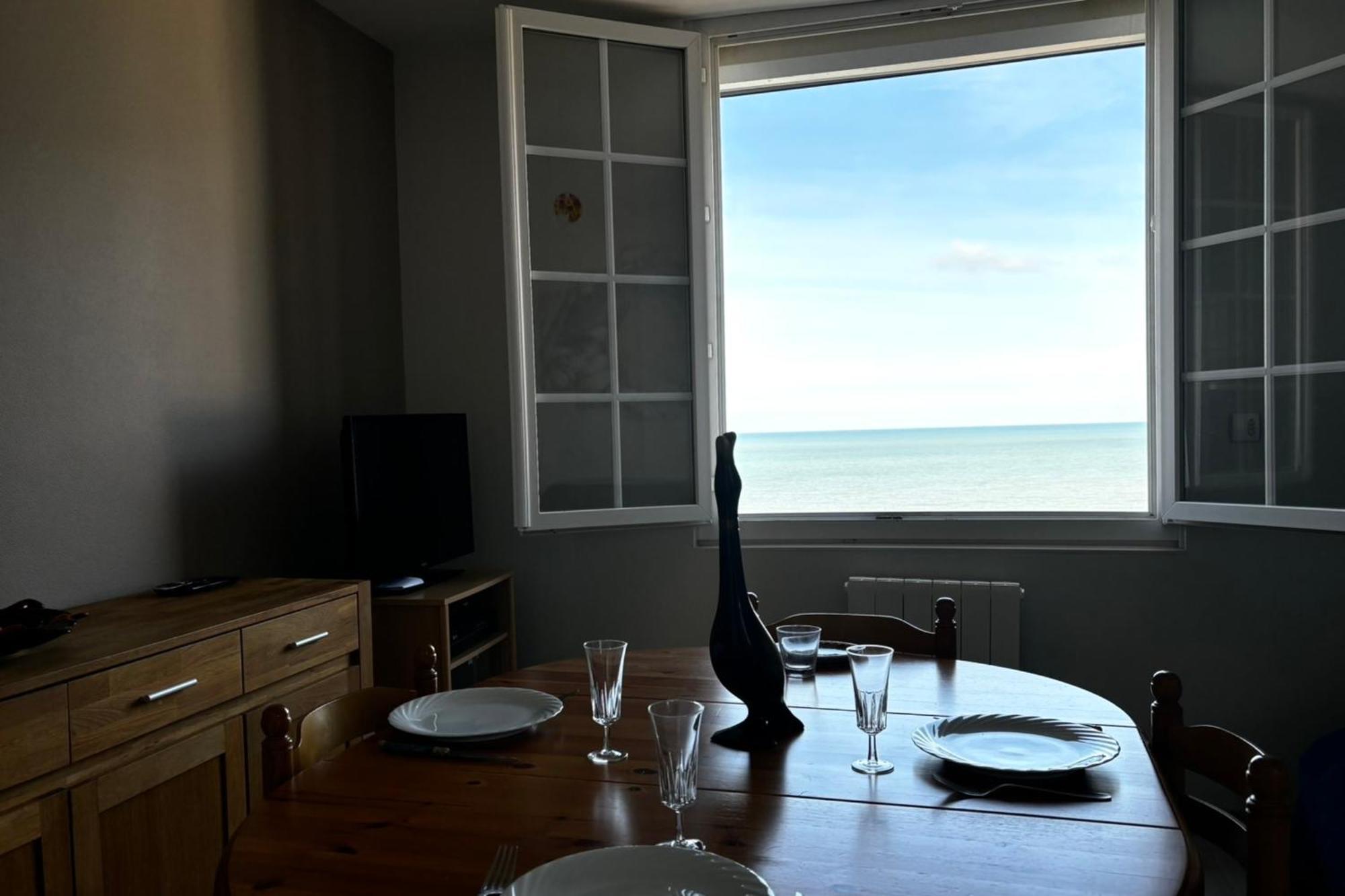 Le Nancy duplex 2 chambres avec vue mer Ault Extérieur photo