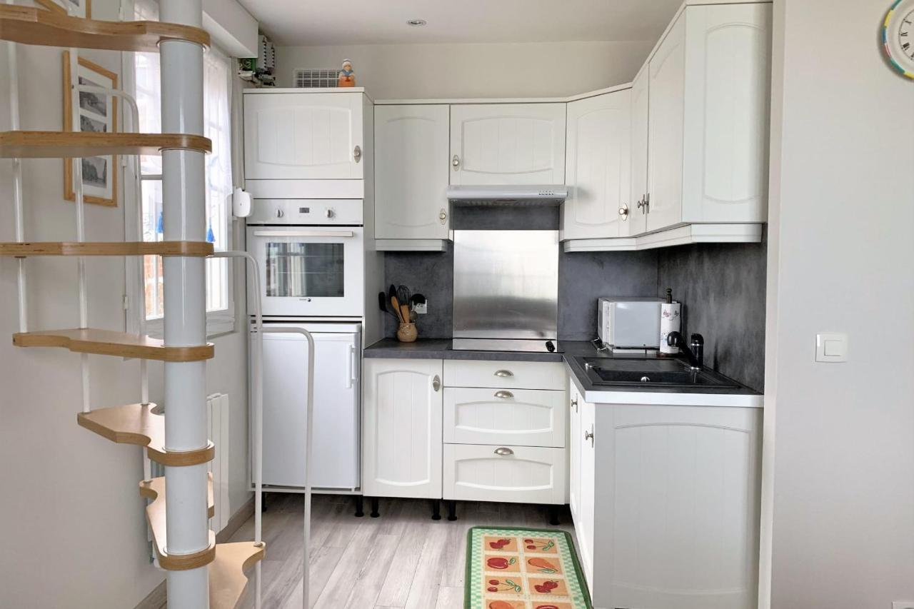 Le Nancy duplex 2 chambres avec vue mer Ault Extérieur photo
