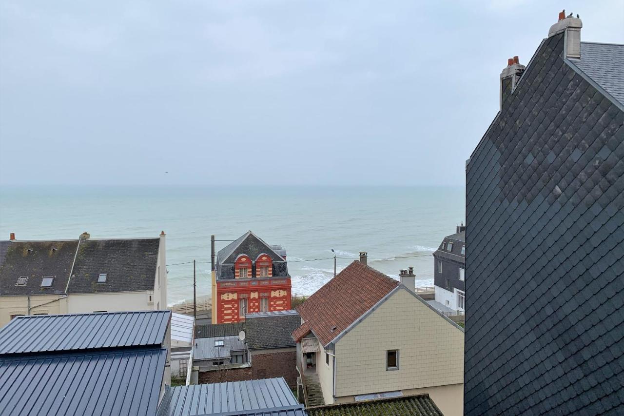 Le Nancy duplex 2 chambres avec vue mer Ault Extérieur photo